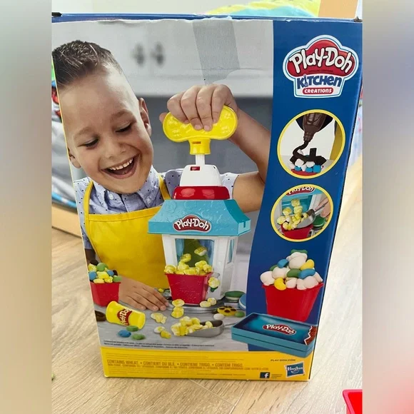 🍿 Play-Doh Kitchen Creations Pop Corn Machine 🍿 - Picture 2 of 5